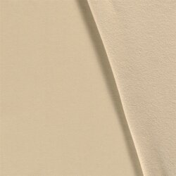 Wintersweat *Marie* angeraut schwere Qualität - beige