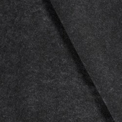 Filz 3mm - schwarz melange