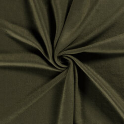 Antipilling Fleece *Marie* Uni - moosgrün