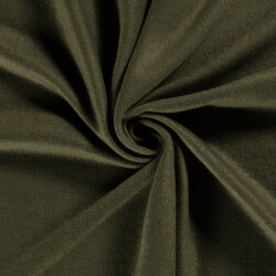 Antipilling Fleece *Marie* Uni - moosgrün