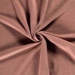 Antipilling Fleece *Marie* Uni - altrosa