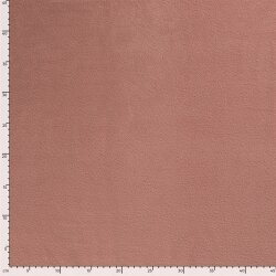 Antipilling Fleece *Marie* Uni - altrosa