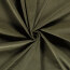 Feincord *Marie* Uni - Khaki grün