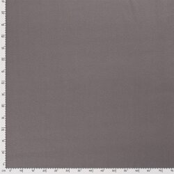 Baumwollfleece *Marie* - graphitgrau