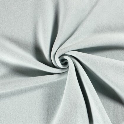 Baumwollfleece *Marie* - eisblau