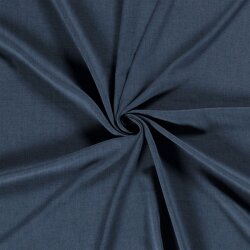 Viskose Leinen Slub Uni - indigo