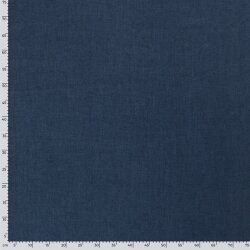 Viskose Leinen Slub Uni - indigo