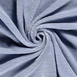 Bambus Frottee Uni *Marie* - babyblau
