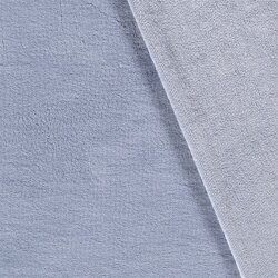 Bambus Frottee Uni *Marie* - babyblau