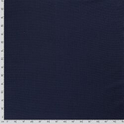 Waffeljersey *Marie* -  dunkel jeansblau