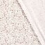 Baumwolljersey zarte Blumenranken creme