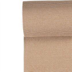 Strickbündchen Streifen *Bibi* - karamell
