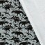 Alpenfleece Dinosaurier - hellstahlblau