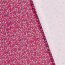Baumwollpopeline bunte Lichterkette - fuchsia