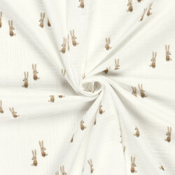 Musselin süsse Hasen - creme