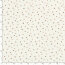 Musselin PRINTED FLOWERS - creme