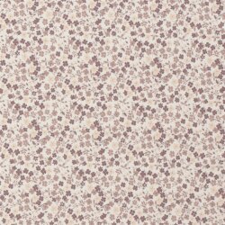 Baumwolljersey Blumenland - creme