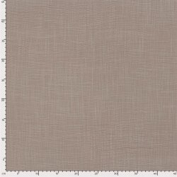 Musselin Slub *Marie* - dunkelbeige