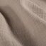 Musselin Slub *Marie* - dunkelbeige