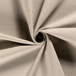 0,5 Meter - Romanit Jersey "Punta di Roma" *Marie* Uni - kaltbeige