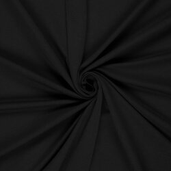 French Terry Uni *Gaby* Bio~Organic - schwarz