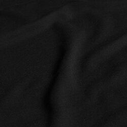 French Terry Uni *Gaby* Bio~Organic - schwarz