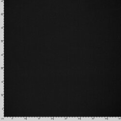 French Terry Uni *Gaby* Bio~Organic - schwarz