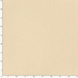 Musselin Uni *Gaby* Bio~Organic - hellbeige
