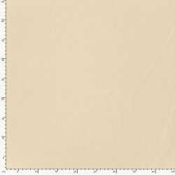 Baumwollpopeline Uni *Gaby* Bio~Organic - hellbeige