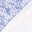 French Terry gebürstet Digital Batik - babyblau