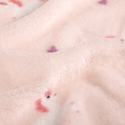 Wellnessfleece Einhorn - softrosa