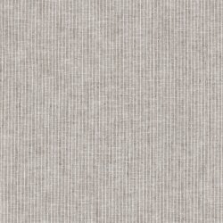 Leinen Chambray Mini Streifen Melange - schoko