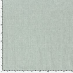 Leinen Chambray Fischgräte Melange - antikgrün