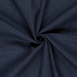Jeansstoff Uni - stahlblau