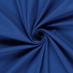 Baumwollstoff Cretonne Premium *Marie* Uni - royalblau
