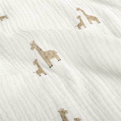 Musselin süsse Giraffen - creme