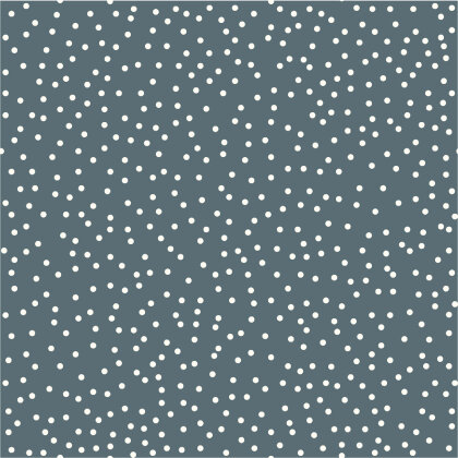 Baumwollpopeline Punkteregen - schattenblau