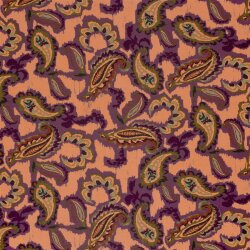 Viskose Jersey Paisley
