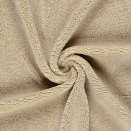 Bouclé Mantelstoff Kuschel *Marie * Uni - hellbeige
