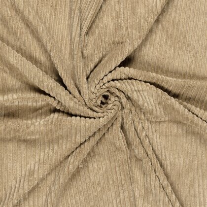 Breitcord Aufgeraut *Marie* Uni - kamelbeige