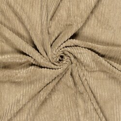 Breitcord Aufgeraut *Marie* Uni - kamelbeige
