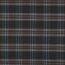 Gabardine Schottenkaro Stretch - grau/hellblau/weiss
