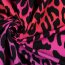 French Terry Digital Leo-Regenbogenstreifen  - pink