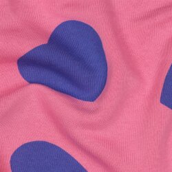 Wintersweat Herzen - pink