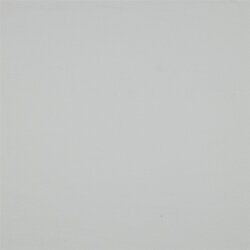 Rippenjersey angeraut Uni - altweiss