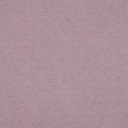 Rippenjersey angeraut Uni - helllila