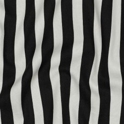 Canvas Gestreift - schwarz/weiß