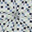 Baumwolljersey Wale - blau  / GREEN