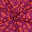Viskose Jersey Blumendruck - dunkelpink