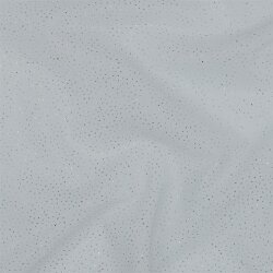 Glitzertüll Royal - weiss/silber